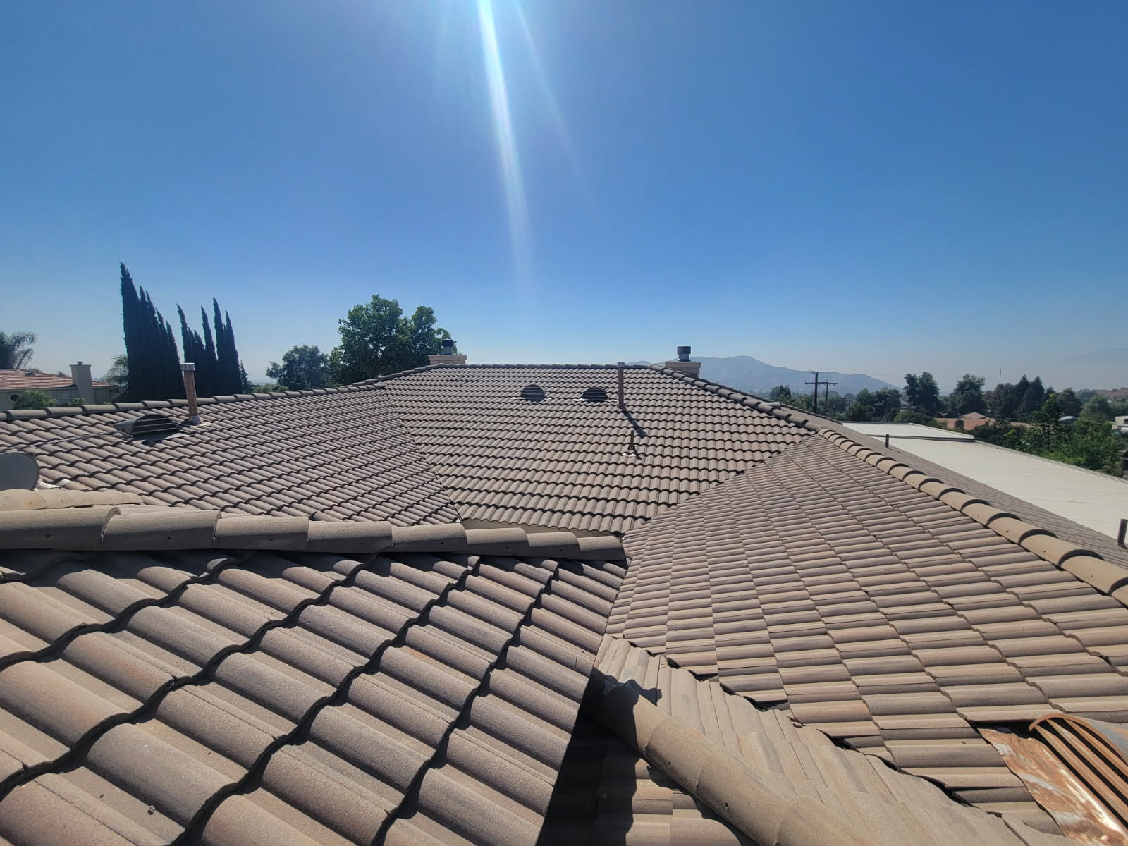 TPO flat roof, Eastside Strip Mall